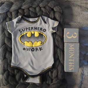 Batman Super Hero At Work Onesie